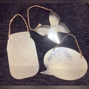 3 Galvanized Wall Decor